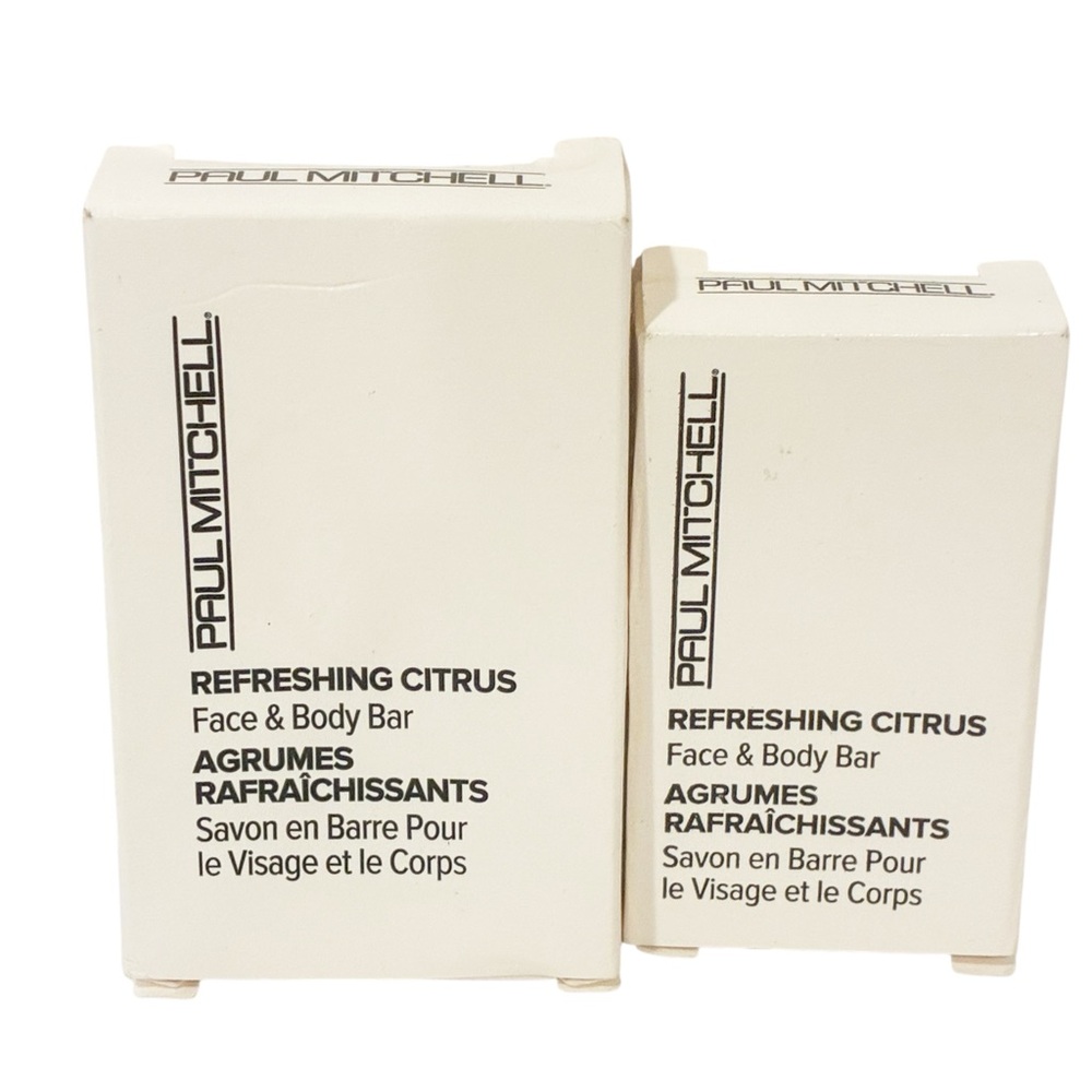 Paul Mitchell Refreshing Citus Face Body Bar ‎ Lot of 2 NEW Travel